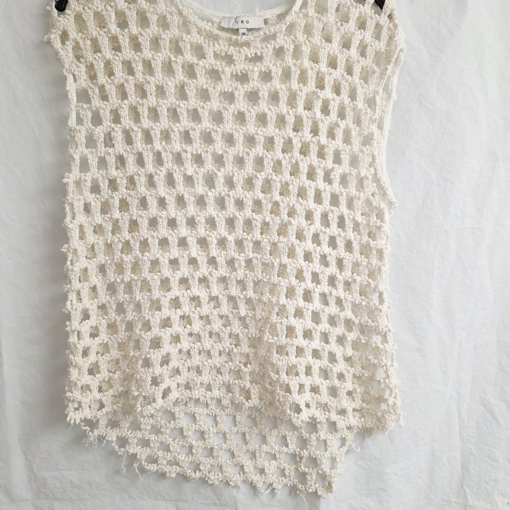 IRO Ivory Open-Knit Top - Picture 4 of 9
